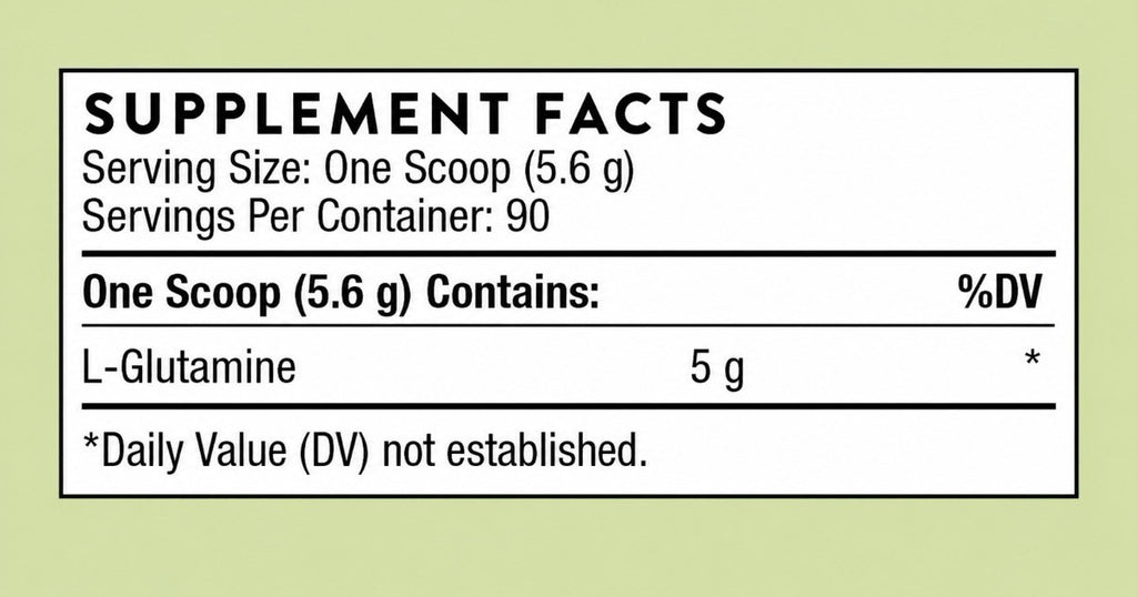 THORNE L-Glutamine Powder Dietary Supplement 90 Servings 17.8oz