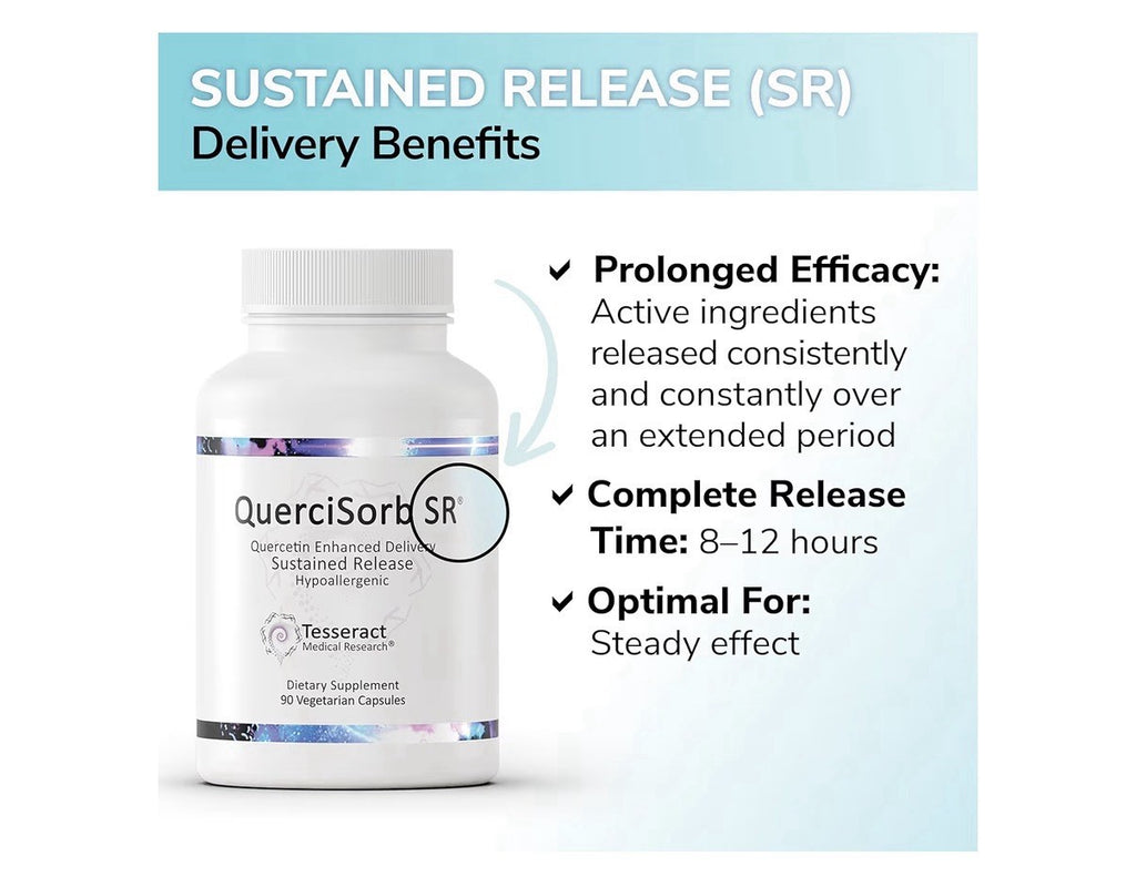 Tesseract Medical Research QuerciSorb SR Quercetin Healthy Immune Response 90cap