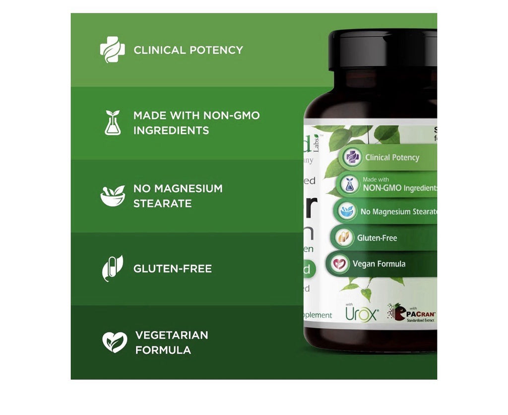 EMERALD LABS Bladder Health With UROX Blend Urinary Tract Support For Women &Men