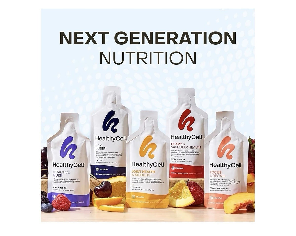 Healthycell Immune Support Gel Super Boost Daily Liquid Supplement 14 Gel Pack