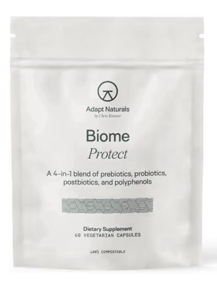Adapt Naturals Biome Protect 4in1 Blend Prebiotics Probiotics Postbiotics 60caps