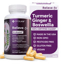 PPO Lab Relieve-fx™ BioAssist DLPA Boswellia Turmeric Ginger Supplement 90 Caps