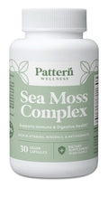 Pattern Wellness Sea Moss Complex supports Immune Digestive Health 30 Capsules