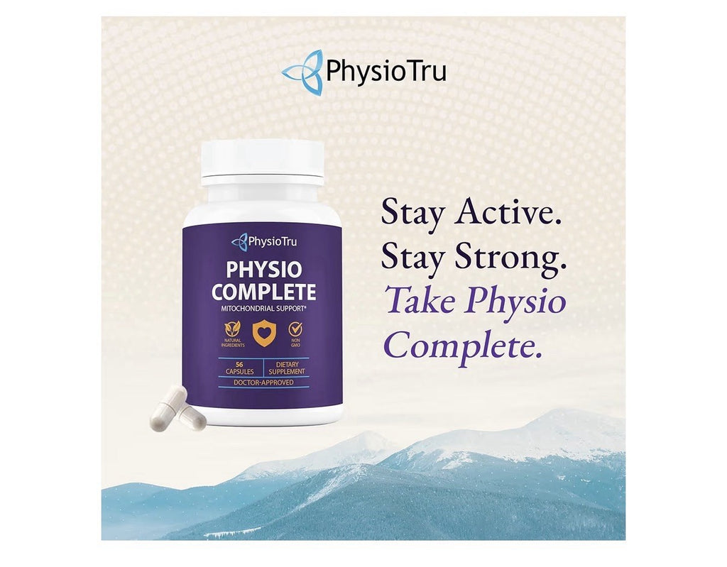 3Pack PhysioTru Physio Complete Mitochondrial Support Antioxidant Energy Support
