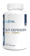 NuEthix Formulations Gut Defender+ Health Gut Support Microbiome Balance 180caps