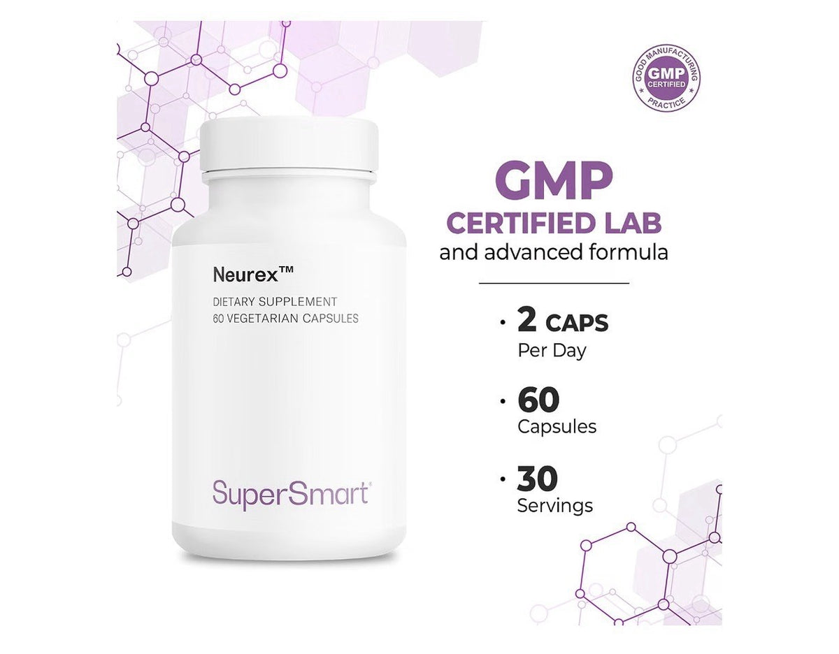 Supersmart Neurex Dietary Supplement 60 Vegetarian Capsules