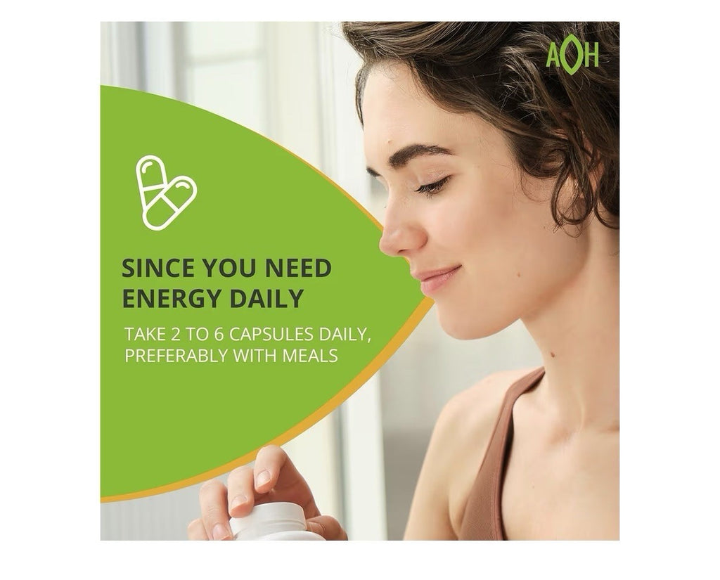 ADAPTOHEAL ENERGYHEAL Adaptogenic Blend Supports Body And Mental Energy 180 Caps