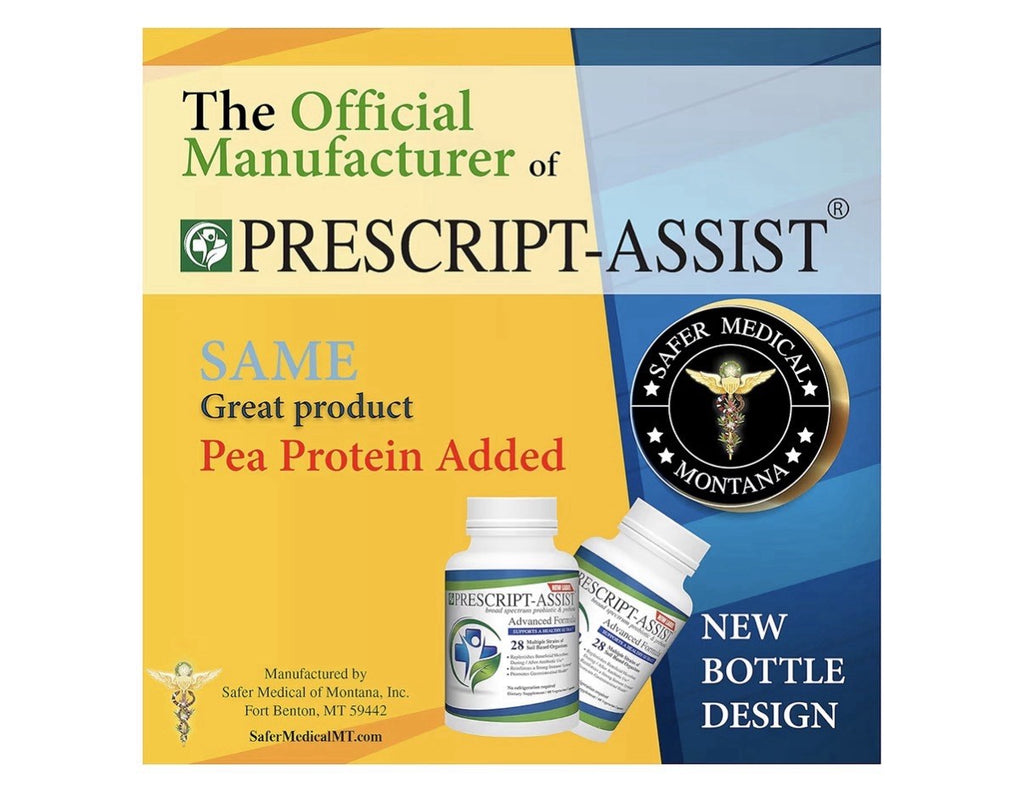 Prescript-Assist Light 28 Strains Soil Microflora Probiotic And Prebiotic 90caps