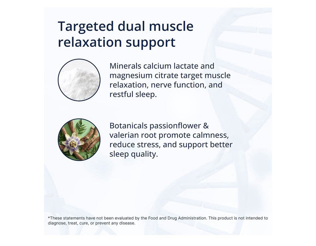 Metagenics MyoCalm Muscle Health Relaxation Support Bone Health 60 Tablets