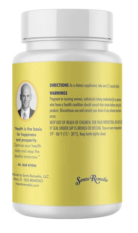 Santo Remedio Maca Helps Support Healthy Energy Levels Dietary Supplement 90caps