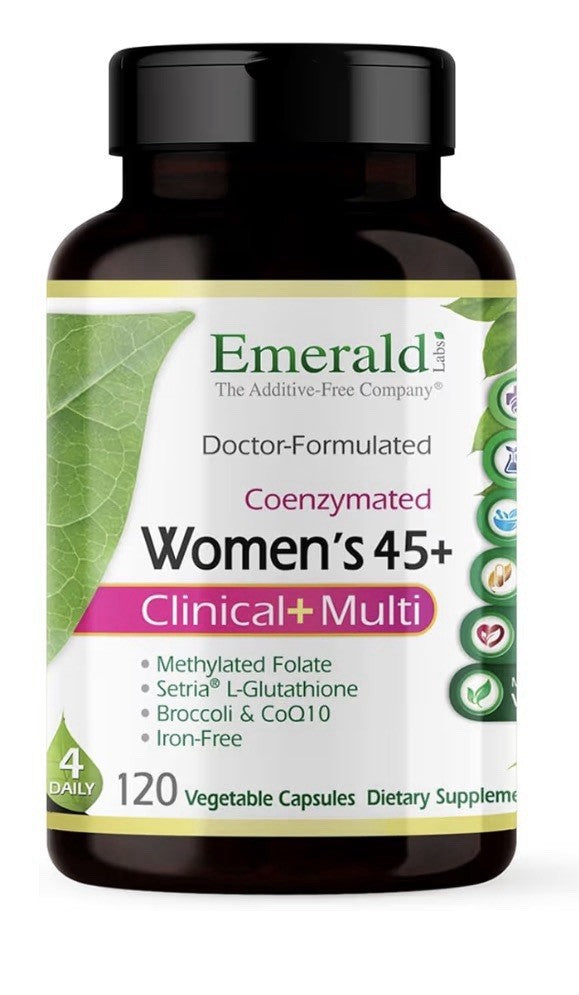 Emerald Labs Women's 45+ Clinical Multi Multivitamin Comprehensive Support 120ca