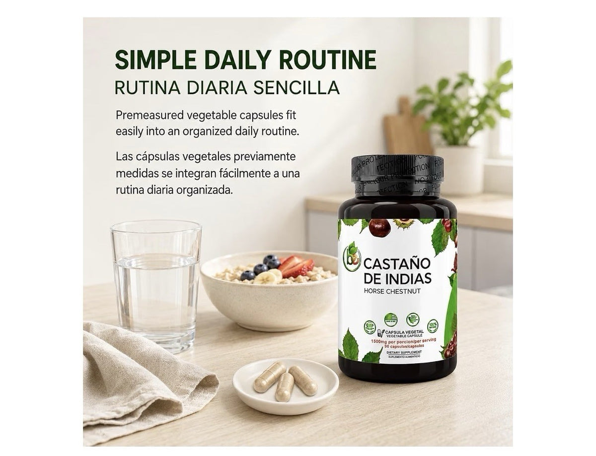 B-Experts Castaño De Indias Horse Chestnut Natural Circularity Vein Health 90cap