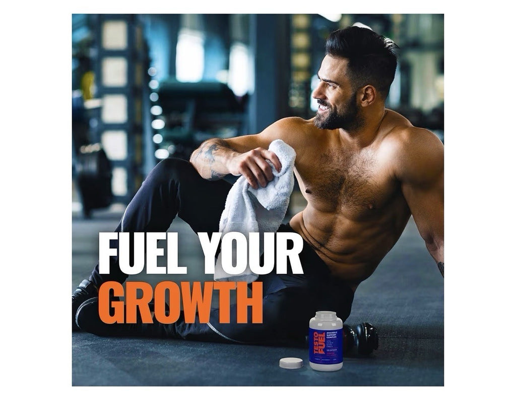 ROAR AMBITION TestoFuel T-Booster Test Booster for Men 100% Natural 120 Capsules