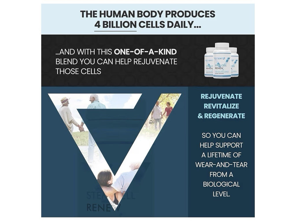 2 Pack Vitality Now Stem Cell Renew The Young Again Formula Slow Signs Of Aging