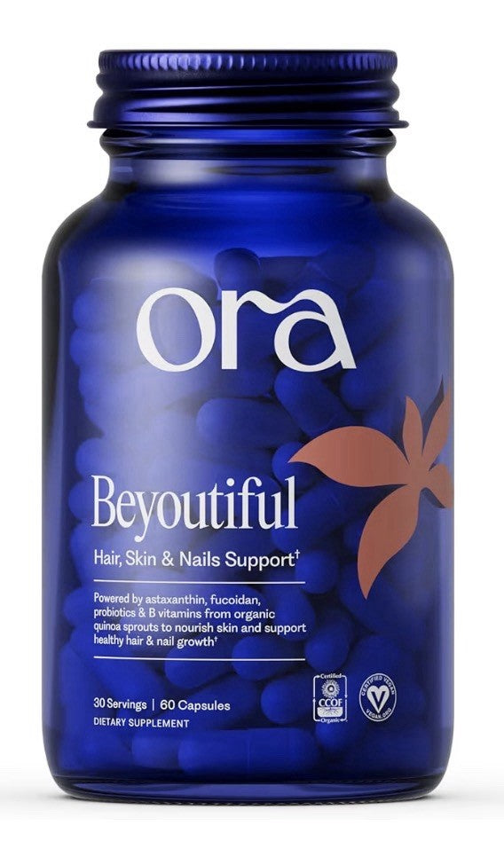 Ora Beyoutiful Hair Skin and Nails Support Beauty Supplement 60 Capsules
