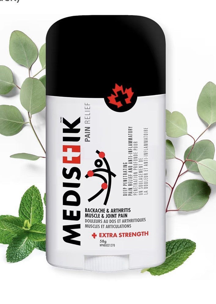 6 Pack MEDISTIK Pain Relief Stick Extra Strength Backache Arthritis Joint Pain