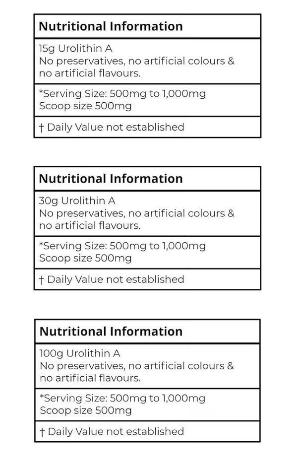 aeternum UA Urolithin A Powder 100g