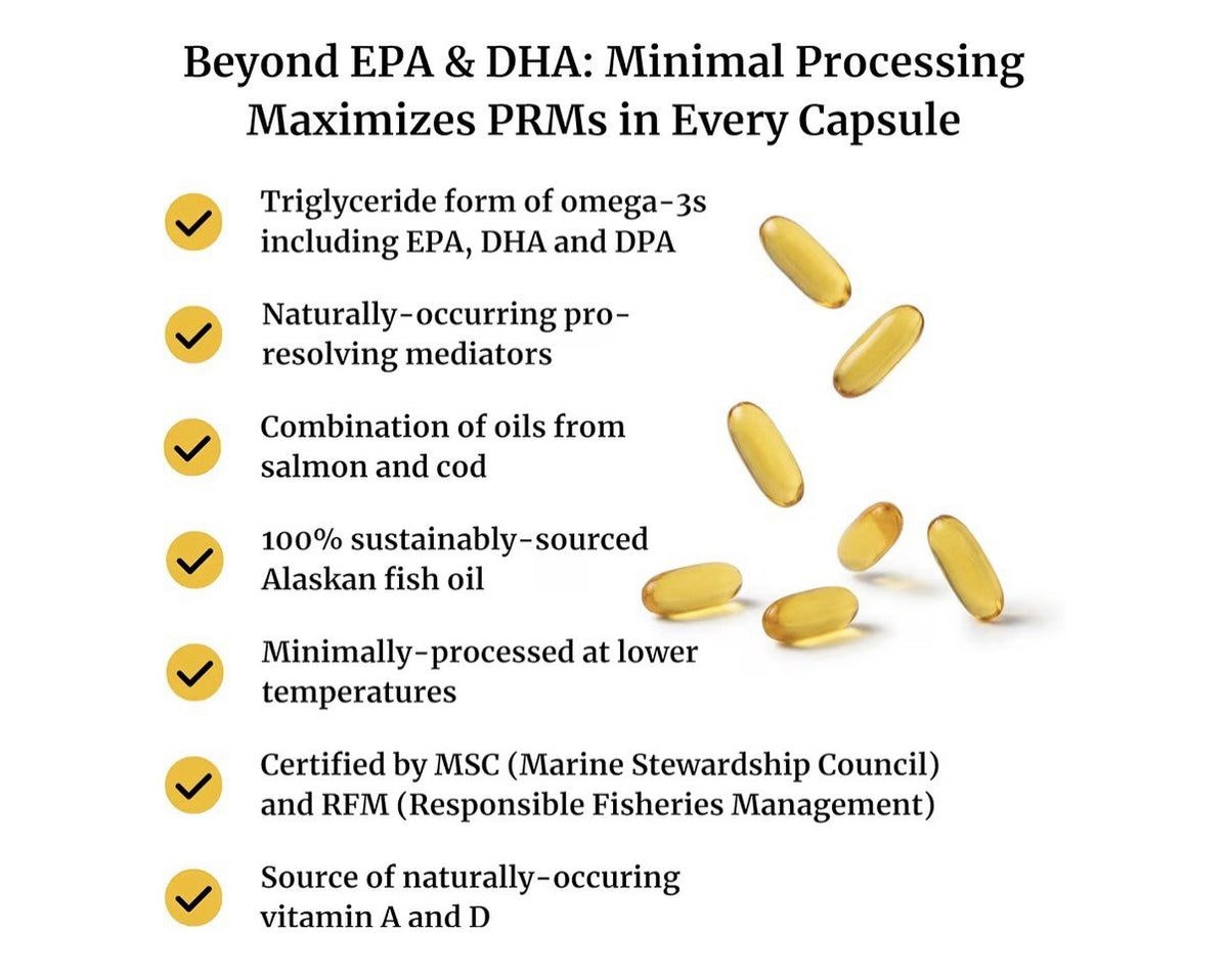 BIG BOLD HEALTH Omega-3 Rejuvenate Wild Alaskan Fish Oil Supplement EPA DHA 60sg