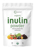 Micro Ingredients Inulin Organic Natural Soluble Fiber Powder 2.2 lbs Unflavored