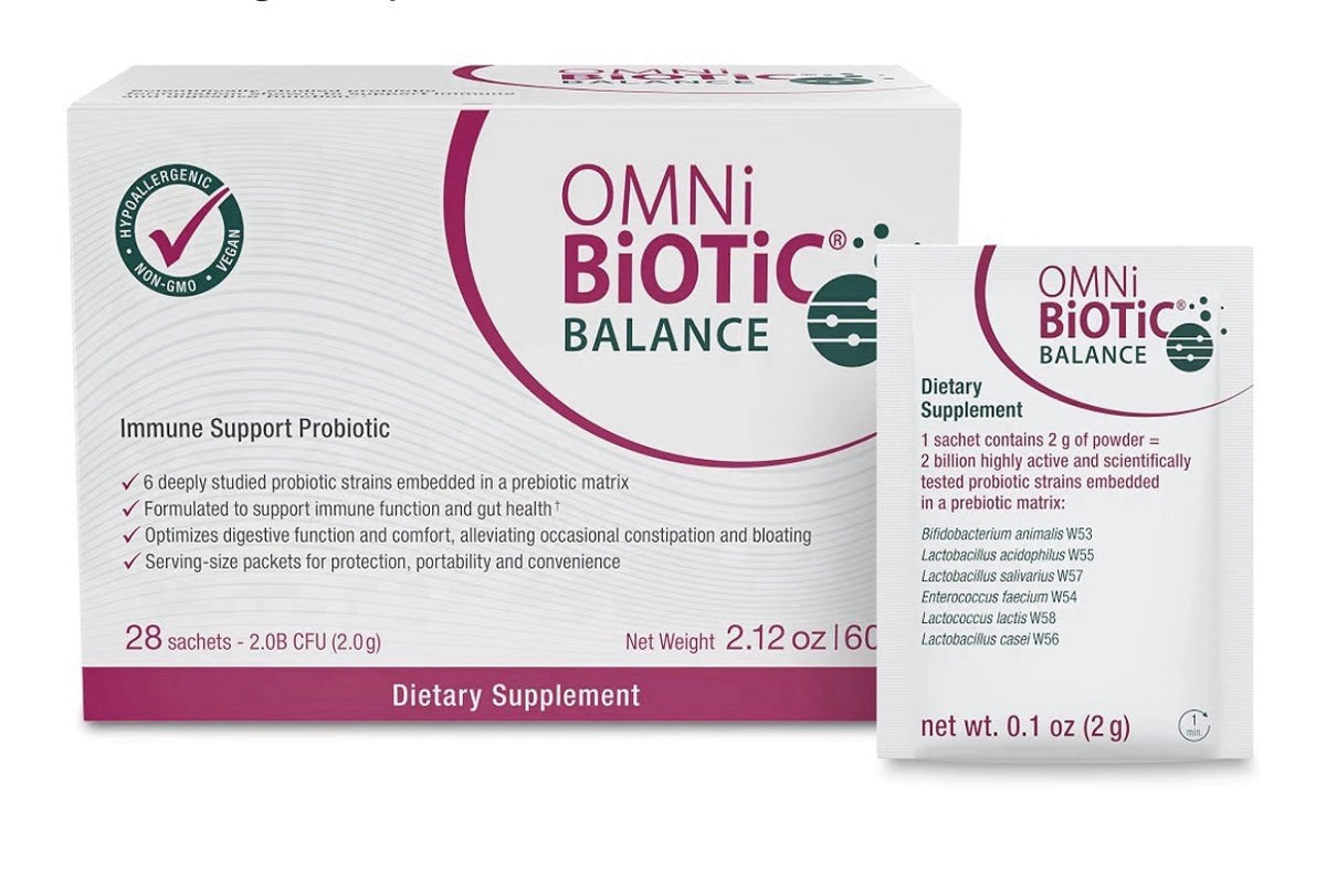 OMNi BiOTiC Balance Immune Support Probiotic Gut Digestive Health 28 Sachets