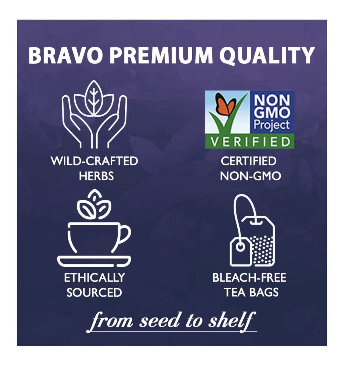 Bravo Tea Sugar Level Herbal 20TeaBags Promotes Healthy Sugar Level CaffeineFree
