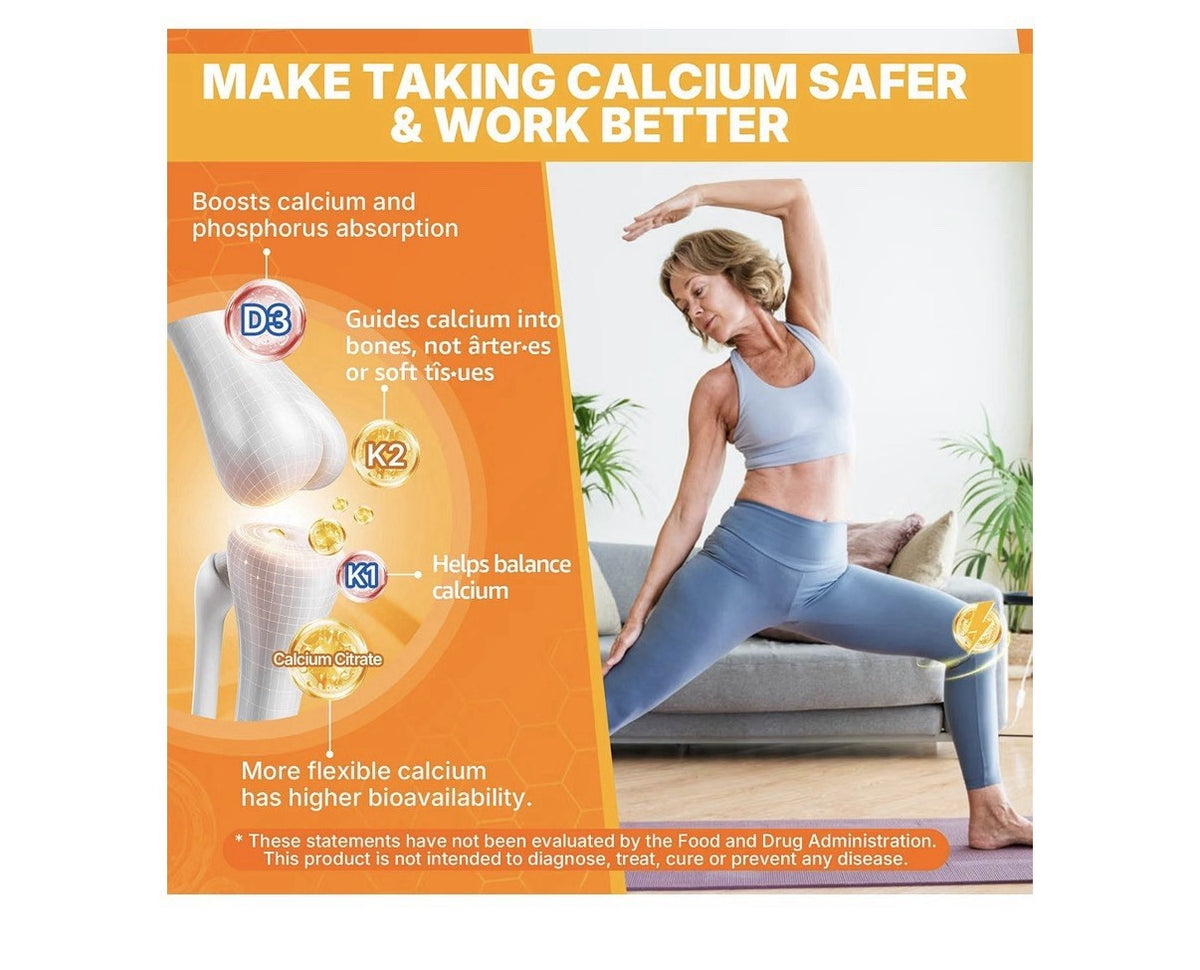 2 Pack Nextdia Liposomal D3 + K2 (MK4 & MK7) + Calcium Bone Muscle Circulation