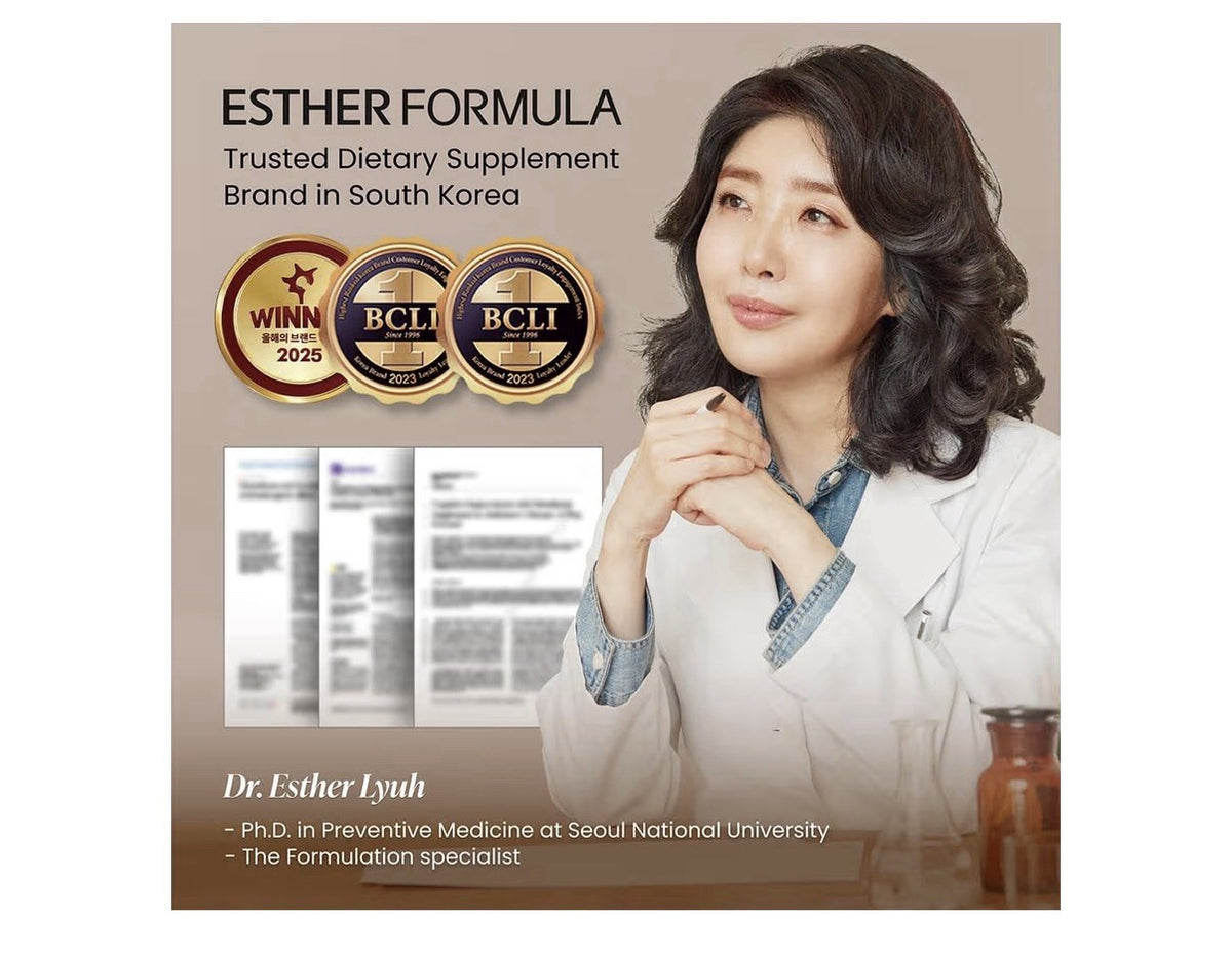 3 Pack ESTHER FORMULA LYUH ESTHER Liposomal Glutathione Direct Supplement