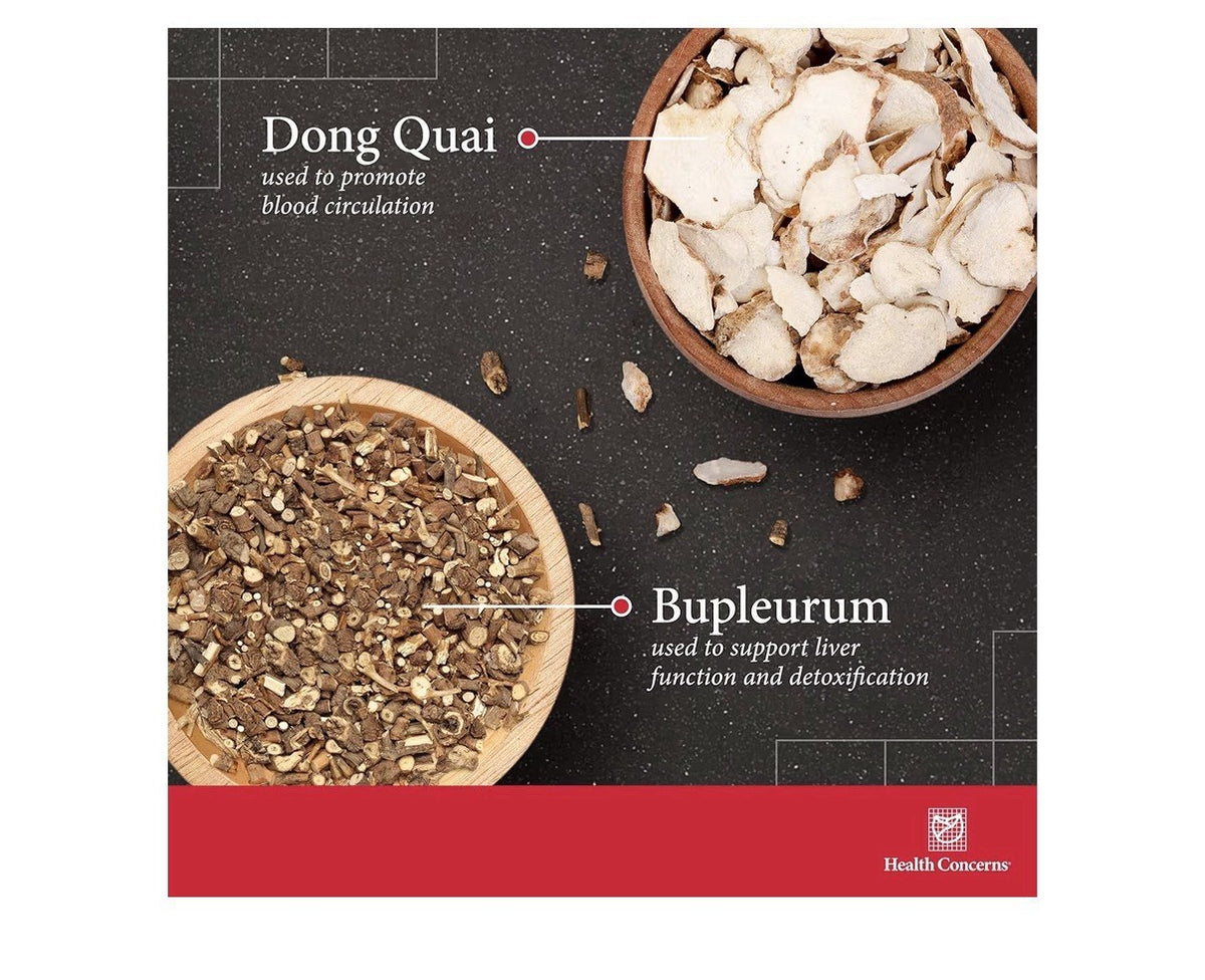 Health Concerns Bupleurum Entangled Qi Formula Women's Hormonal Balance 90 Caps