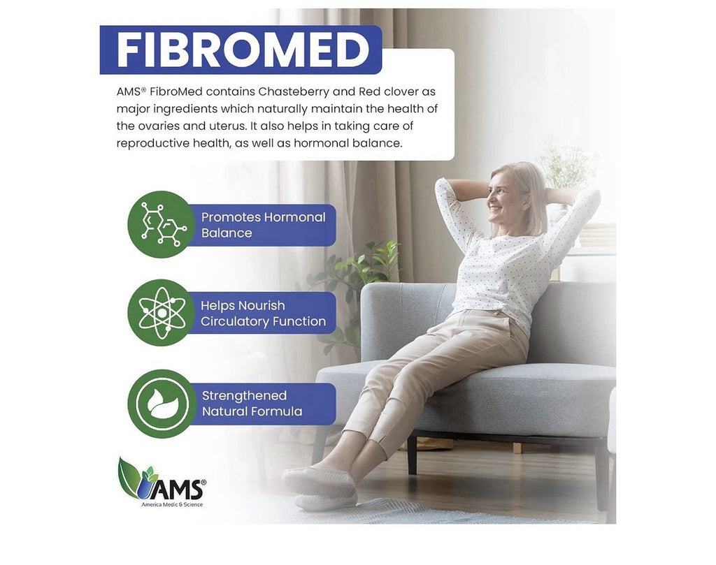 America Medic & Science FibroMed For Women Hormonal Balance Reproductive Health
