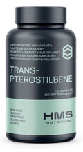 HMS Nutrition Potent Trans-Pterostilbene 200mg Antioxidant Supplement 120Capsule