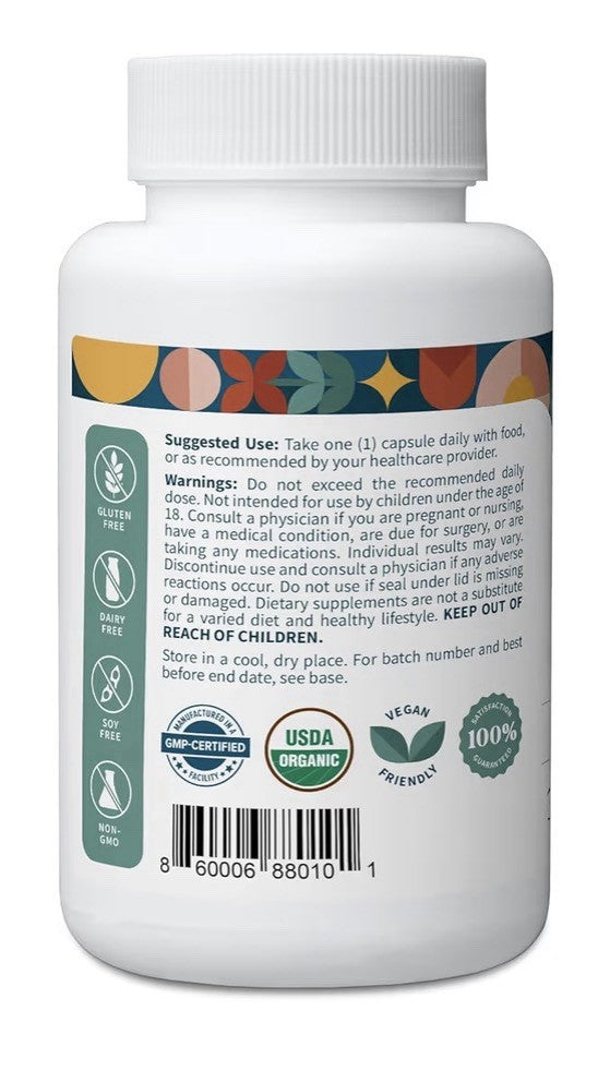 Pattern Wellness Organic Garlic Heart & Immune Support Odorless Tasteless 3 Pack