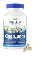 RidgeCrest Herbals ClearLungs Extra Strength Respiratory Keep Airways Open 60cap