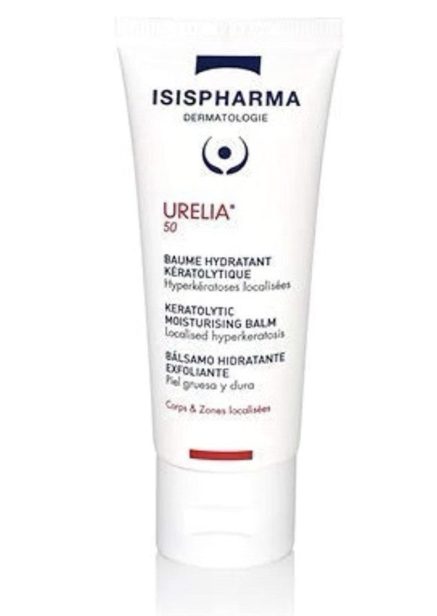 ISISPHARMA Urelia 50 Hydrating Body Balm for Severe Scaly Skin with Itching 40ml