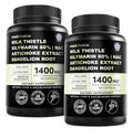 medchoice Milk Thistle Liver Support Supplement w/ NAC Artichoke Dandelion 2Pack