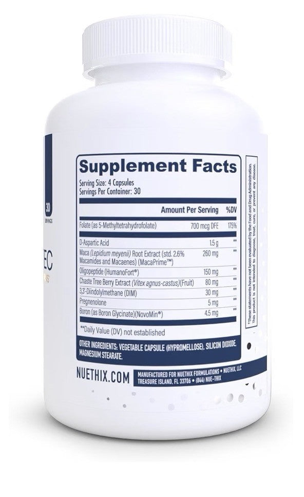 NuEthix Jumpstart EC Endocrine System Homeostasis Dietary Supplement 120 Capsule