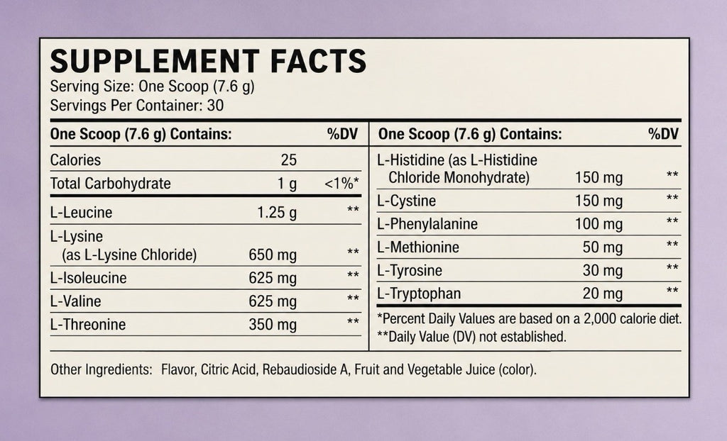 THORNE Amino Complex Berry Flavored Amino Acids Powder 30 Servings 8oz