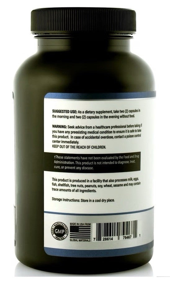 Paragon Supplements Immune System D-TOX Spike Protein Removal Detox 120capsules