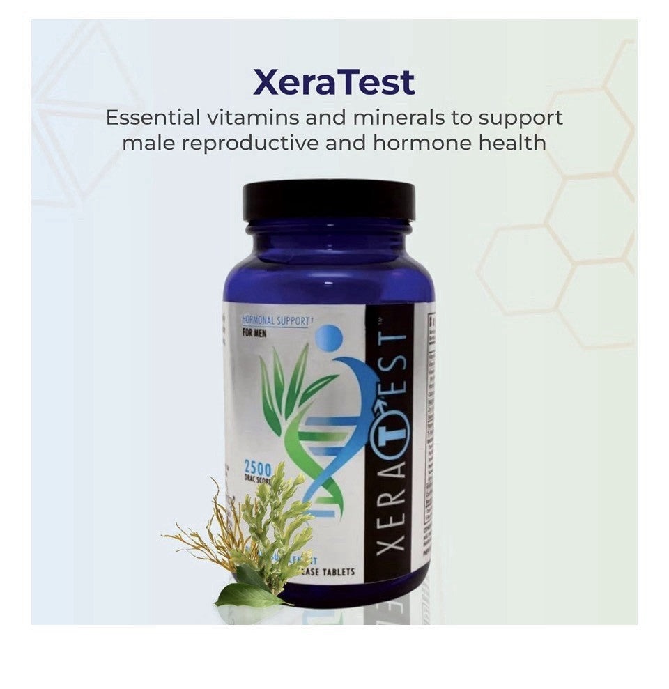 Youngevity XeraTest™ Hormonal Support for Men Hormonal Wellness Brain Health 60T