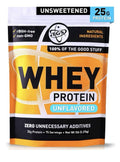 TGS Nutrition Whey Protein Powder Unflavored Unsweetened Muscle Recovery 5 Pound