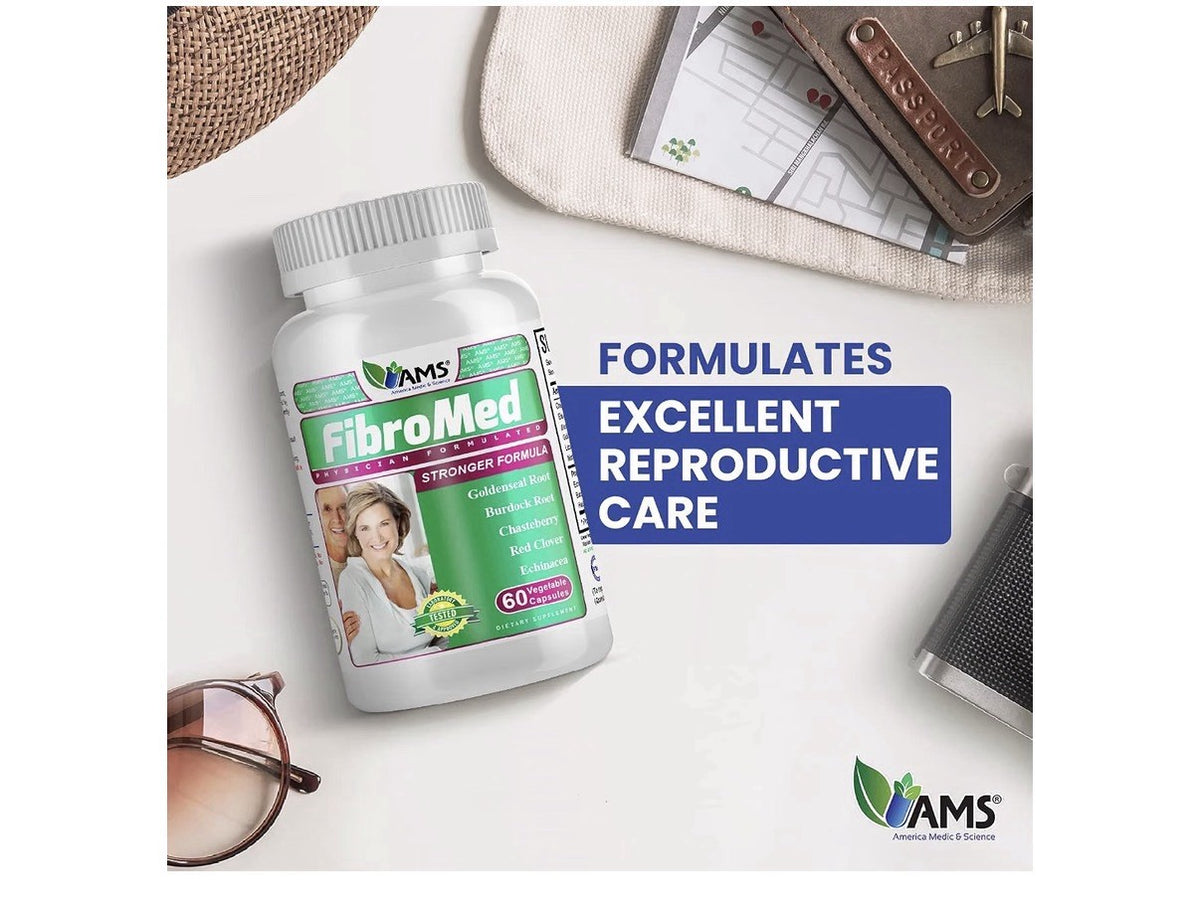 America Medic & Science FibroMed For Women Hormonal Balance Reproductive Health