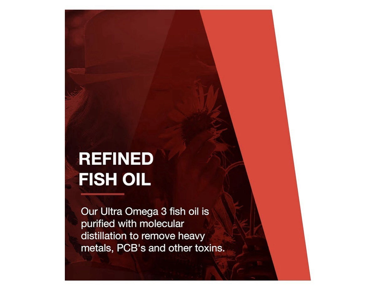 PROTOCOL FOR LIFE BALANCE Ultra Omega-3 Fish Oil Cardiovascular Support 180Sgel