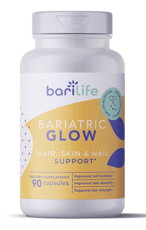 Bari Life Bariatric Glow Hair Skin Nails Support Supplement 90 Capsules