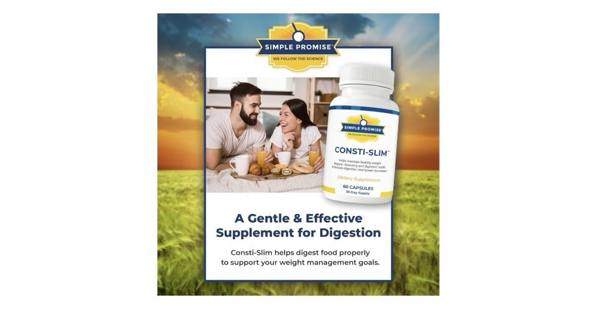 Simple Promise Consti-Slim Healthy Weight Digestive Health Cleansing Support 60c