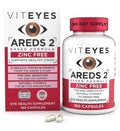 Viteyes AREDS 2 Zinc Free Macular Support Allergen Free Eye Vision Health 180cap