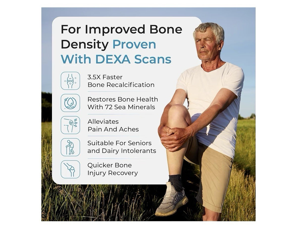 Expert Remedies Marine Recovery Calcium Bone Density Supplement Bone Health 90ca