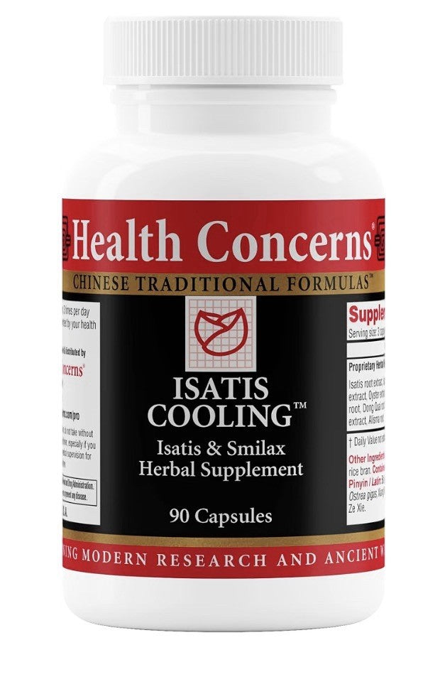 Health Concerns Isatis Cooling Herbal Supplement Immune Inflammation Support 90c