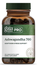 GAIA HERBS PRO Ashwagandha 700 Healthy Immune Stress Support Supplement 120 Caps