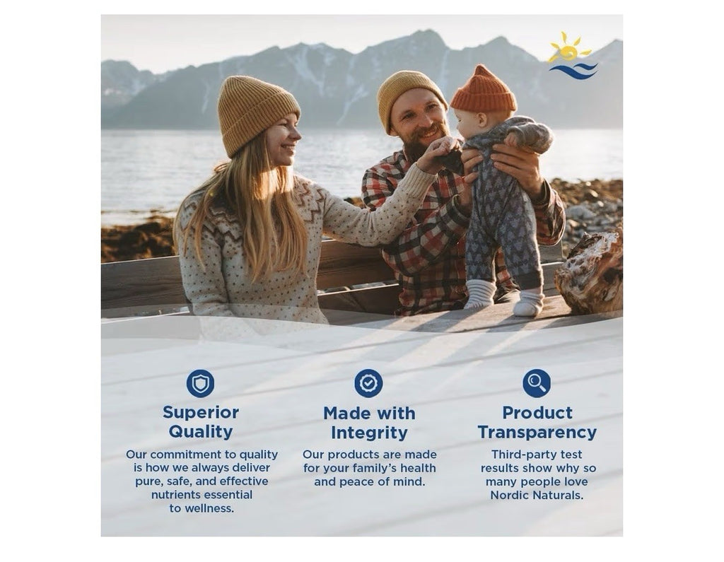 Nordic Naturals Memory Support Omega Blend Curcumin Cognition Support 60SoftGels