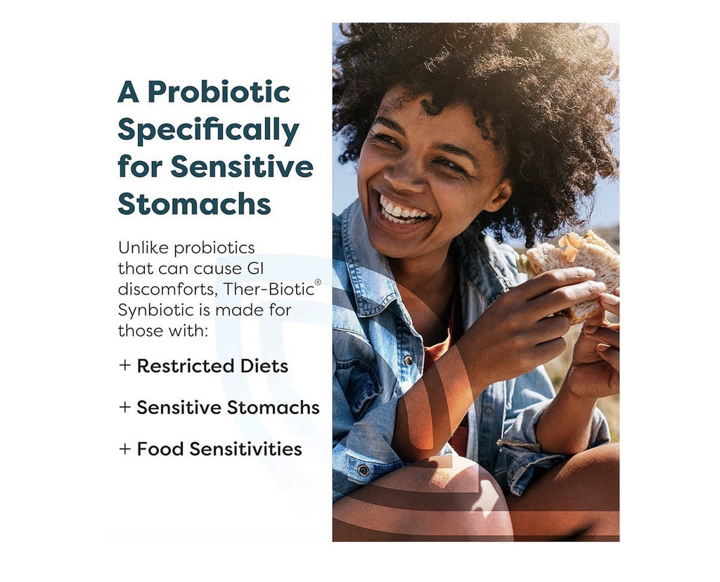SFI Health Ther-Biotic Synbiotic Prebiotics and Probiotics 50 Billion CFU 30caps