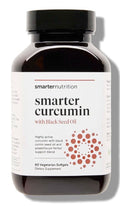 SMARTERNUTRITION Curcumin With Black Seed Oil Vegan High Absorption 400mg 60sgel